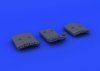 Eduard 672085 Fw 190A exhaust stacks 1/72 (EDUARD)